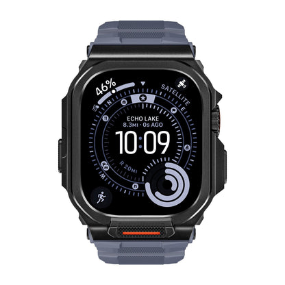 iBandGear Rugged Silicone Band with Metal Case Combo for Apple Watch - detail 11