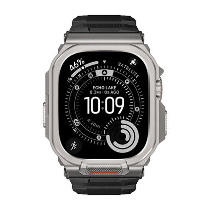 iBandGear Rugged Silicone Band with Metal Case Combo for Apple Watch - detail 12