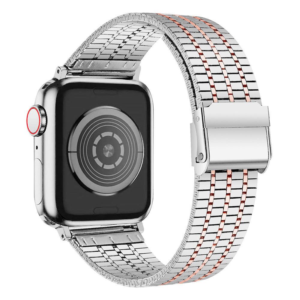 iBandGear Seven-Bead Stainless Steel Band with Double Safety Clasp for Apple Watch - detail 11