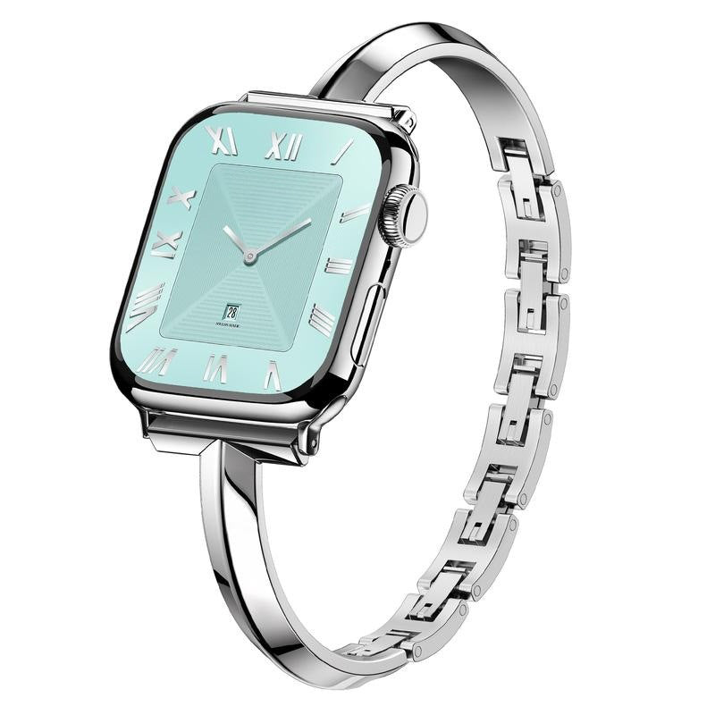 iBandGear Slim Luxury Bracelet Band for Apple Watch - Silver