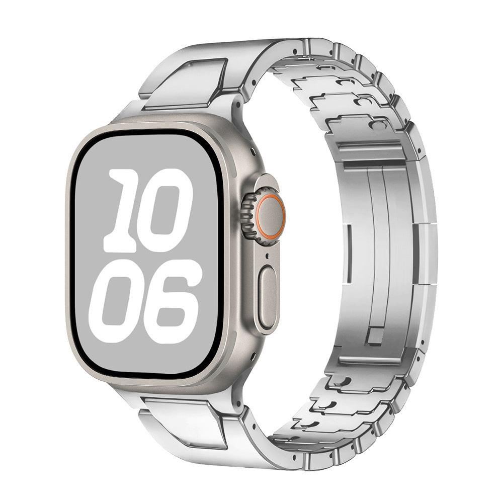 iBandGear Stainless Steel Quick-Release Band for Apple Watch - Silver