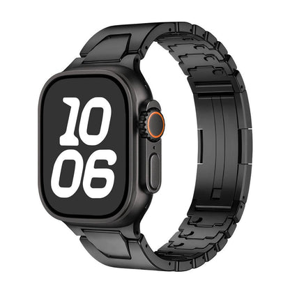 iBandGear Stainless Steel Quick-Release Band for Apple Watch - Black