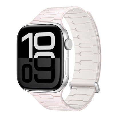 iBandGear Strong Magnetic Silicone Band for Apple Watch - Light Pink - Starlight