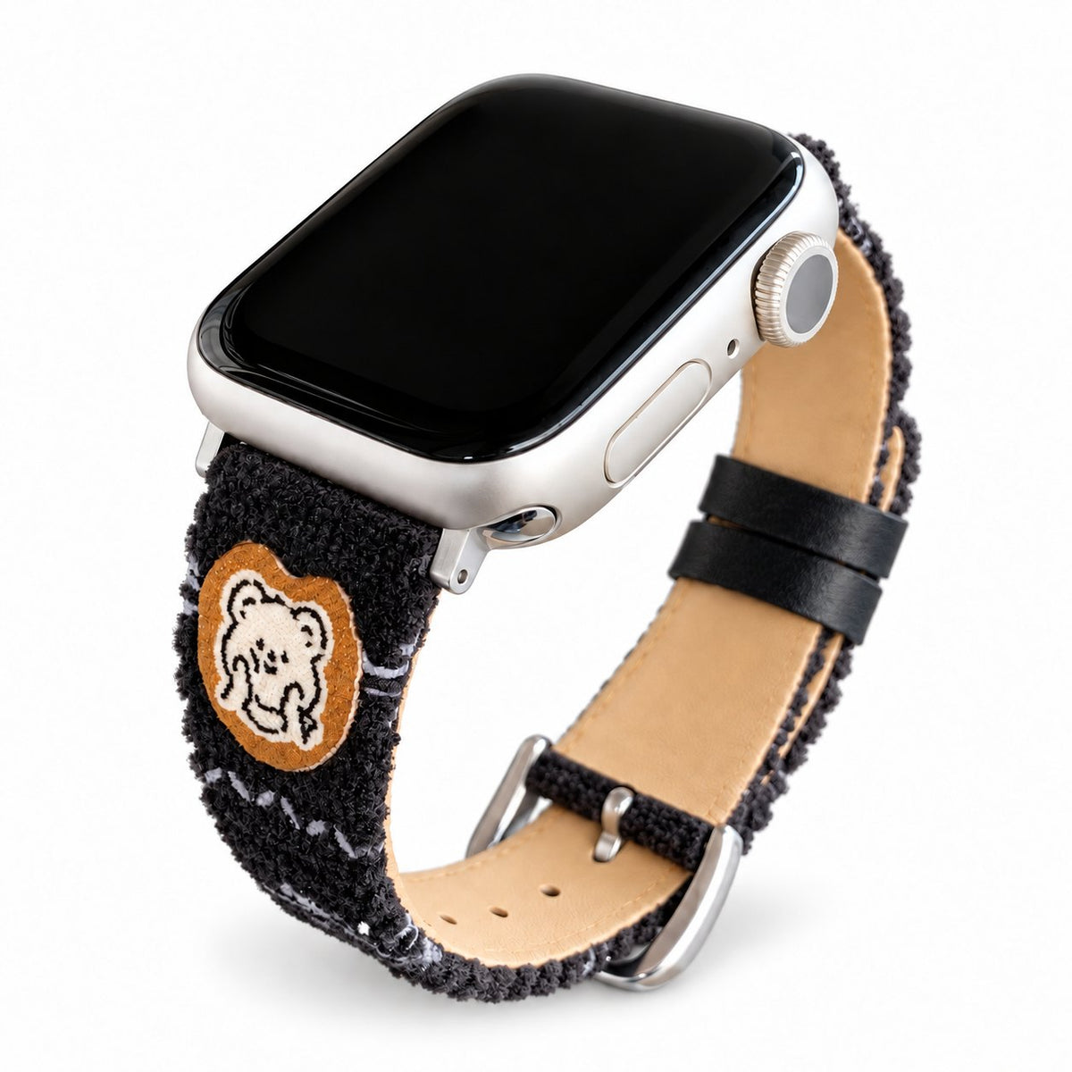 iBandGear Teddy Corduroy Band for Apple Watch - Black