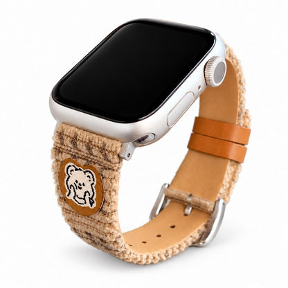 iBandGear Teddy Corduroy Band for Apple Watch - Brown