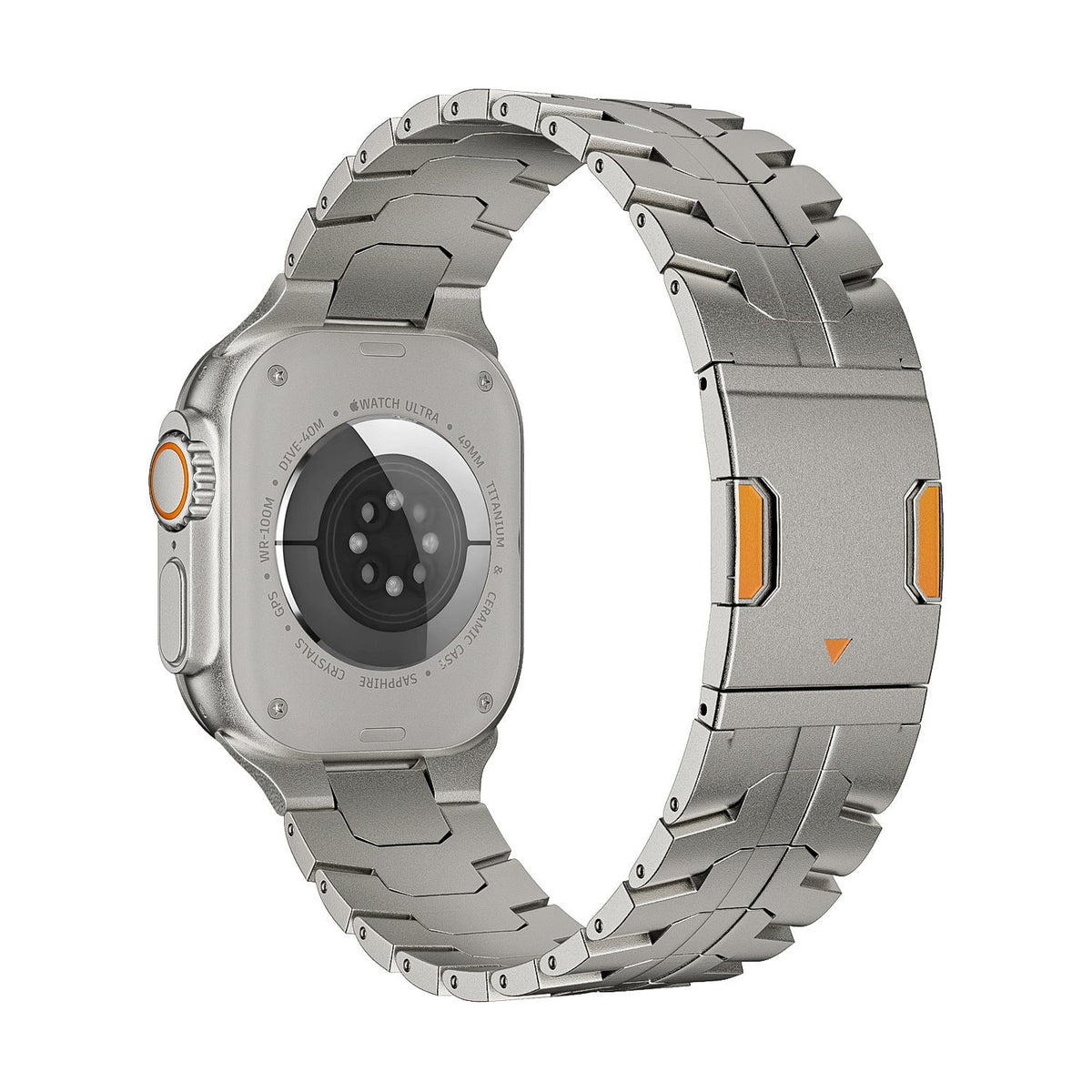 iBandGear TitanCore Magnetic Titanium Band for Apple Watch - Titanium