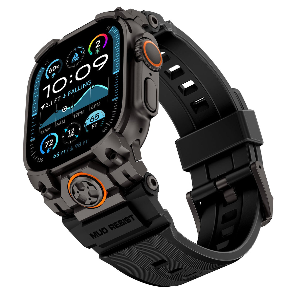 iBandGear TitanGuard Armor Silicone Band for Apple Watch - detail 13