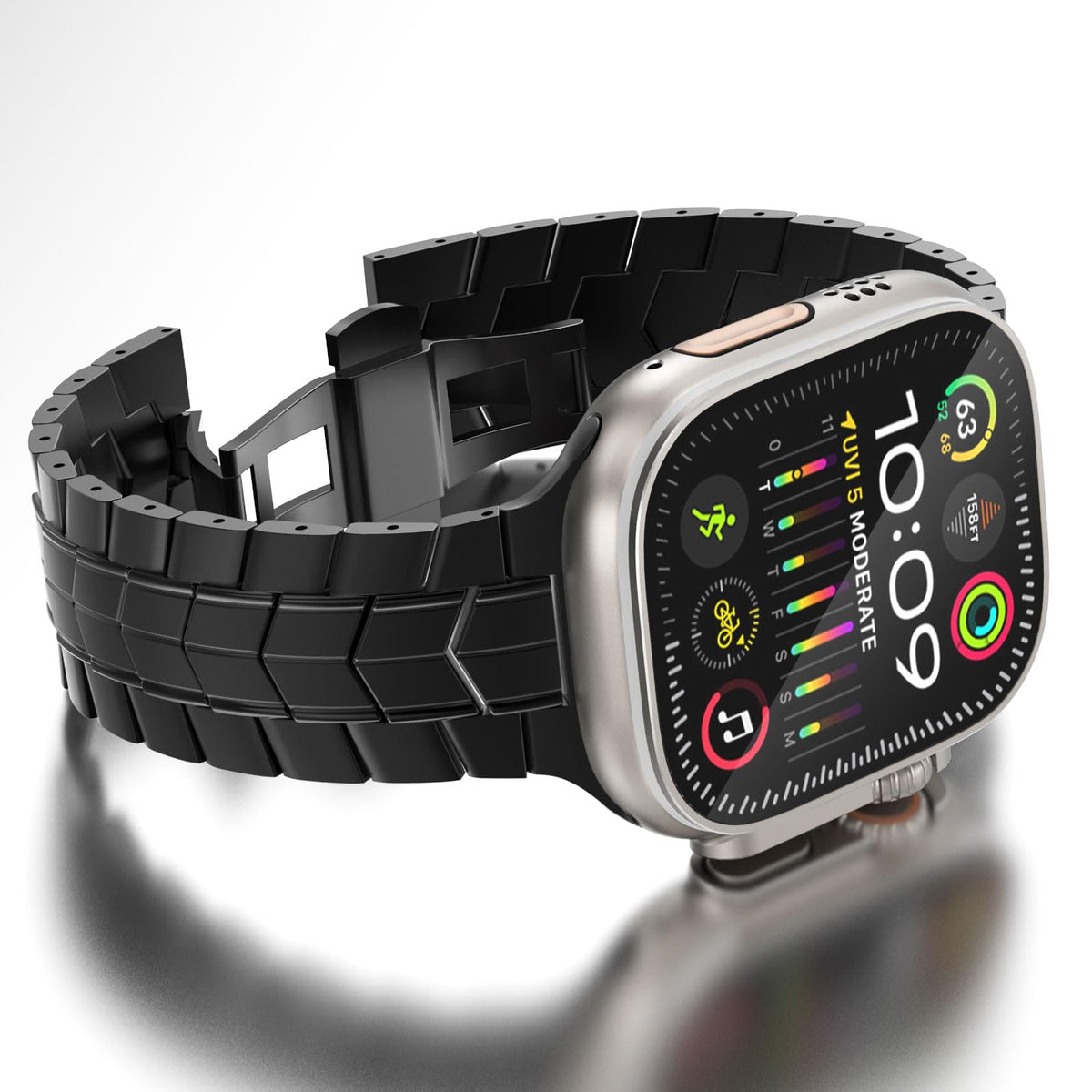iBandGear Titanium Armor-Link Band for Apple Watch - detail 5