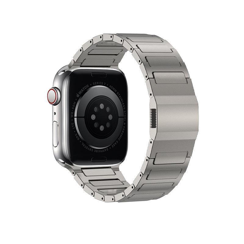 iBandGear Titanium I-Link Magnetic Clasp Band for Apple Watch - detail 5