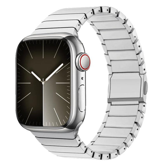 iBandGear Titanium Magnetic Band for Apple Watch - Silver