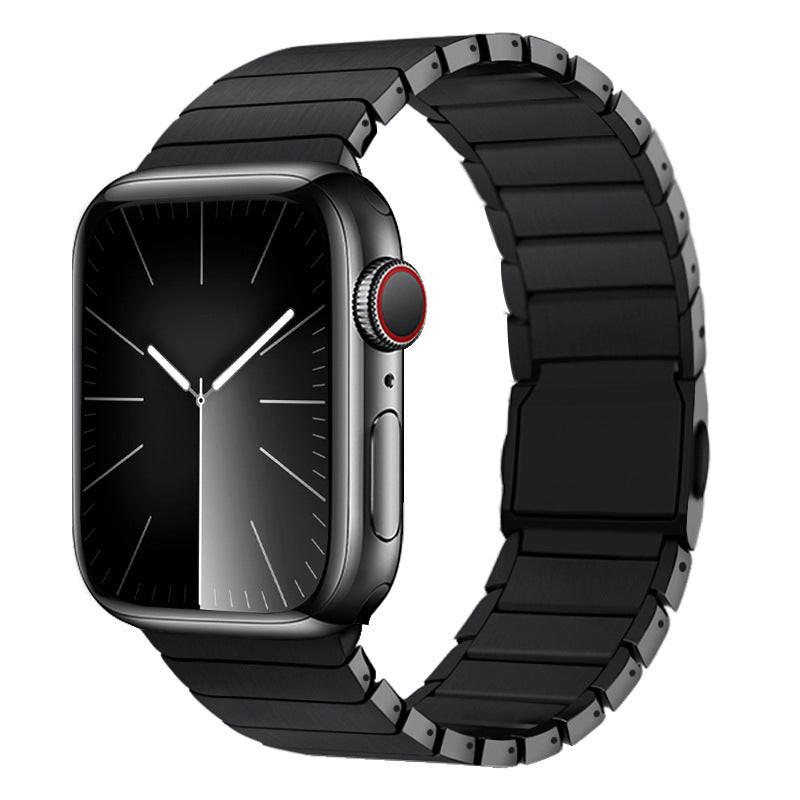 iBandGear Titanium Magnetic Band for Apple Watch - Black