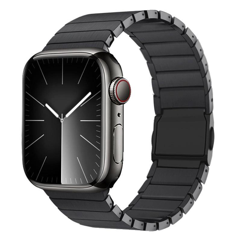 iBandGear Titanium Magnetic Band for Apple Watch - Titanium Gray