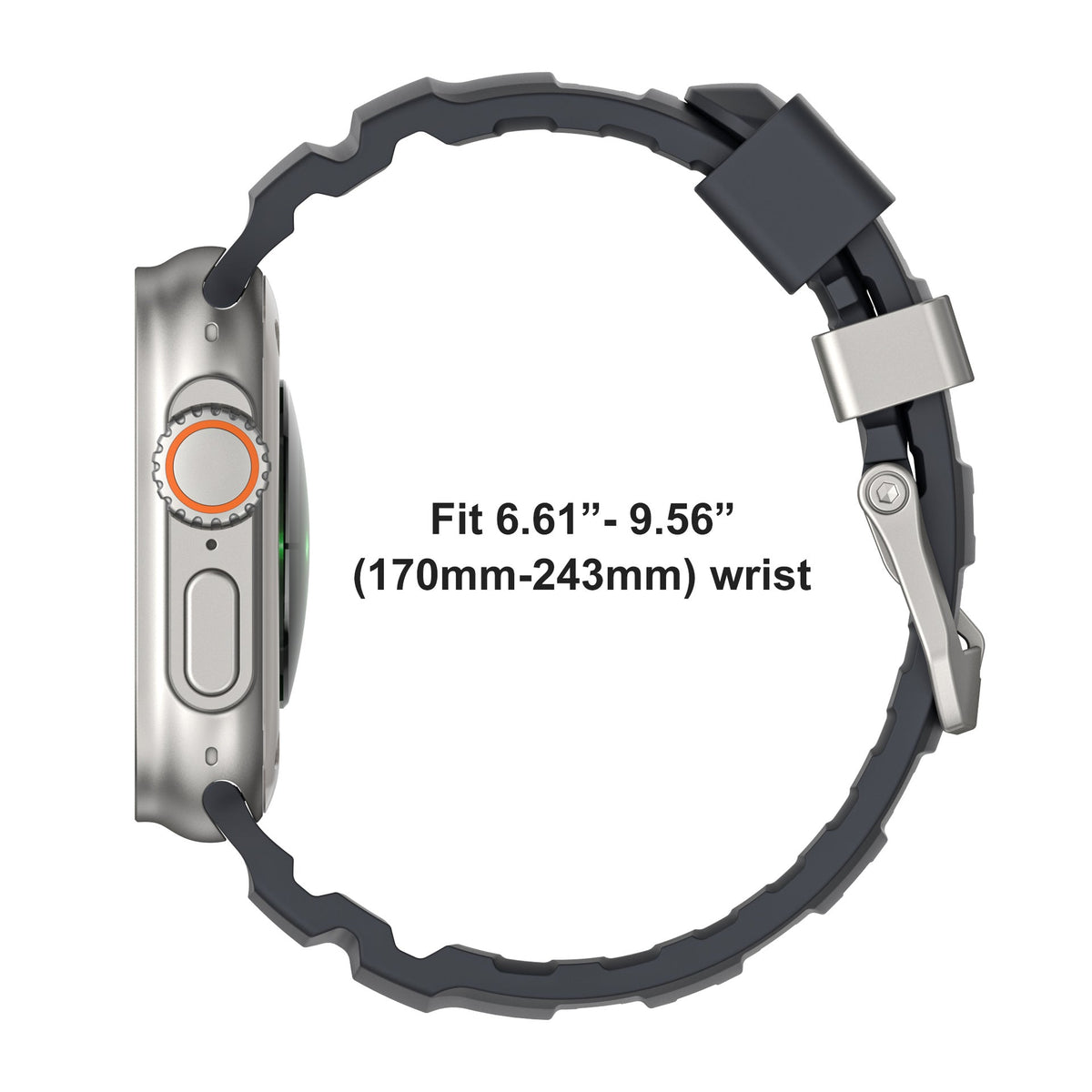 iBandGear TrailFlex Fluoro Rubber Band for Apple Watch - detail 12