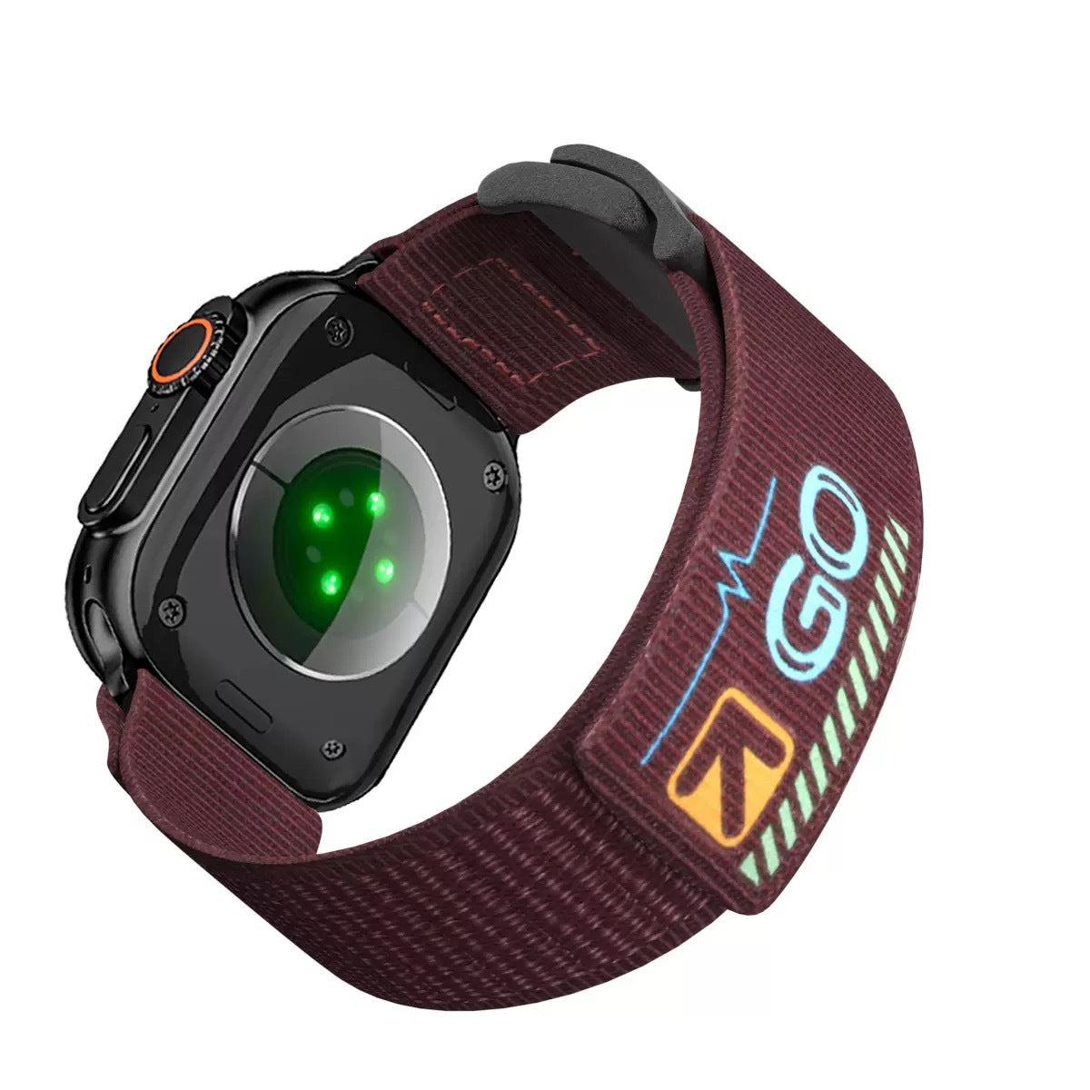 iBandGear TrailLoop Nylon Band for Apple Watch - Burgundy