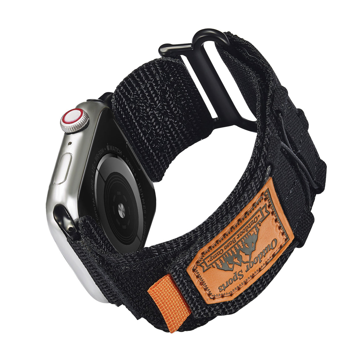 iBandGear TrailWeave Outdoor Nylon Band for Apple Watch - Black