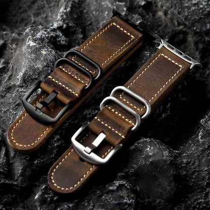 iBandGear Vintage Ranger Full-Grain Leather Band for Apple Watch - detail 6