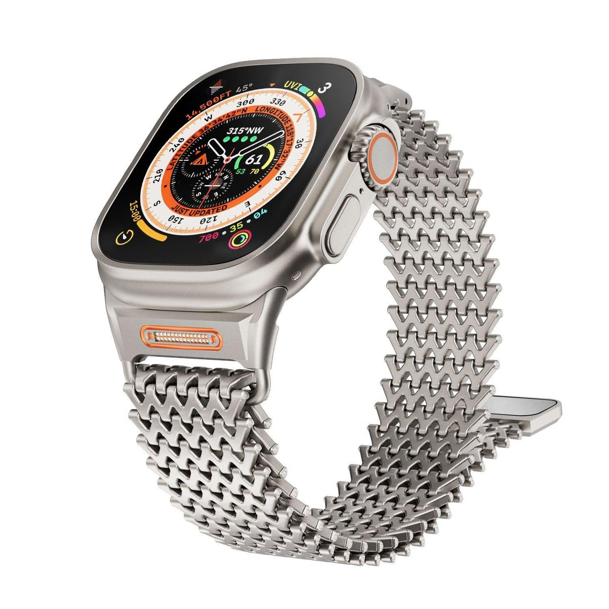 iBandGear W-Link Stainless Steel Magnetic Band for Apple Watch - detail 5