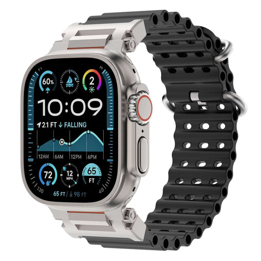 iBandGear WaveVent Sport Band for Apple Watch - Black