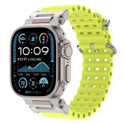 iBandGear WaveVent Sport Band for Apple Watch - Fluorescent Yellow