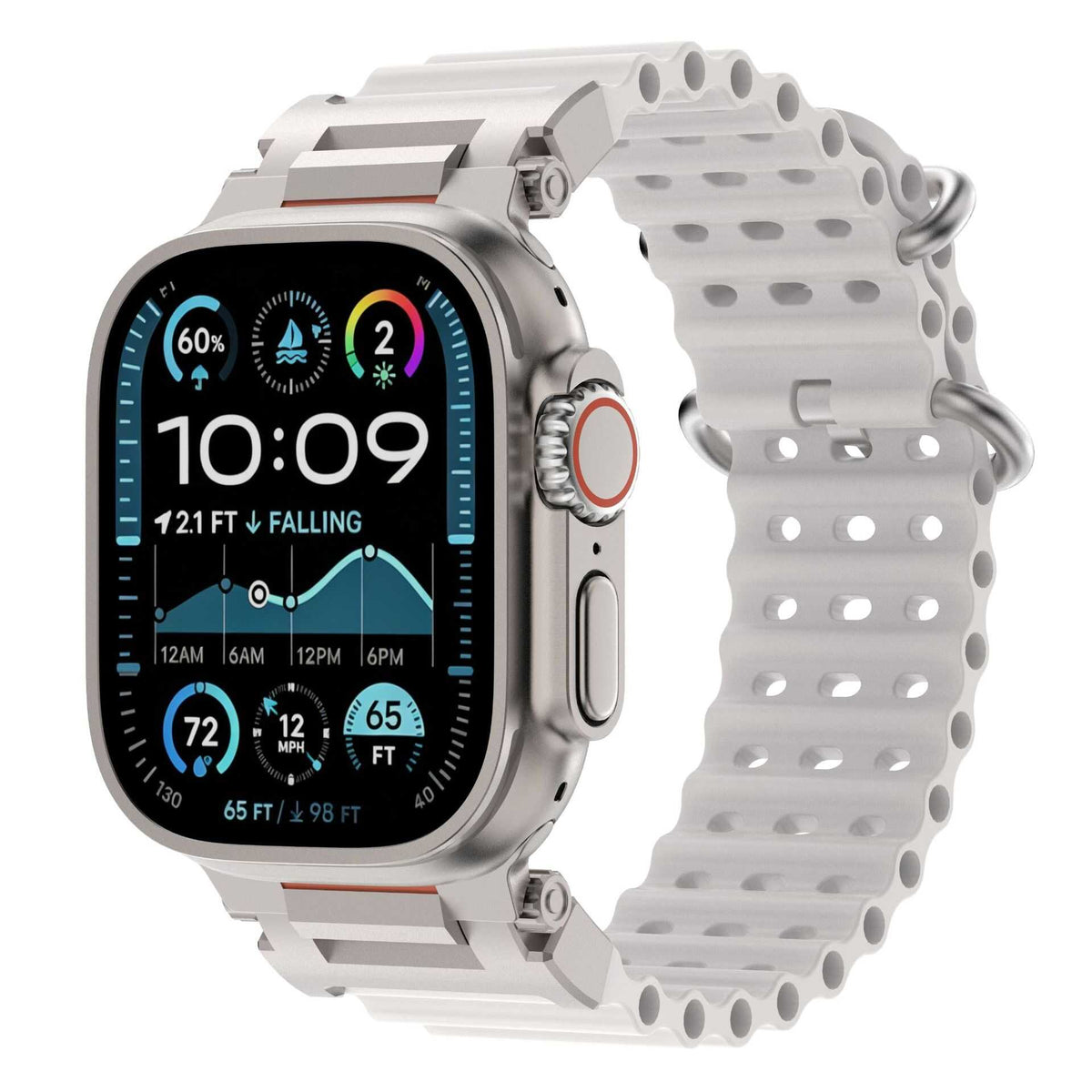 iBandGear WaveVent Sport Band for Apple Watch - Starlight