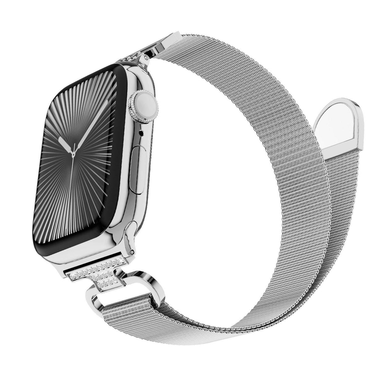 iBandGear Women’s Milanese Band for Apple Watch - Silver