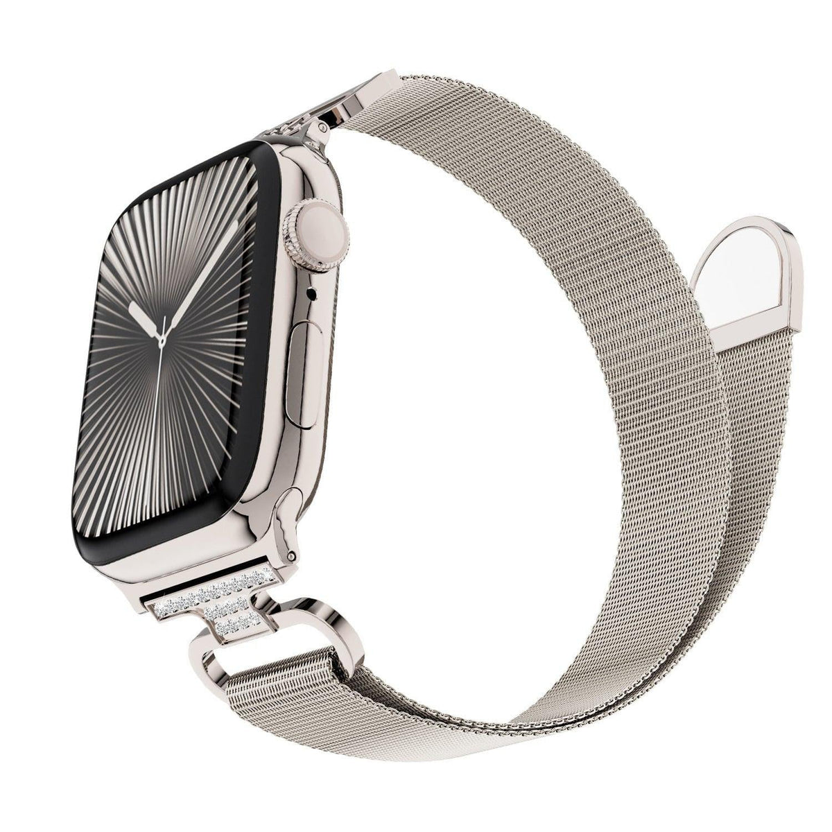 iBandGear Women’s Milanese Band for Apple Watch - Starlight