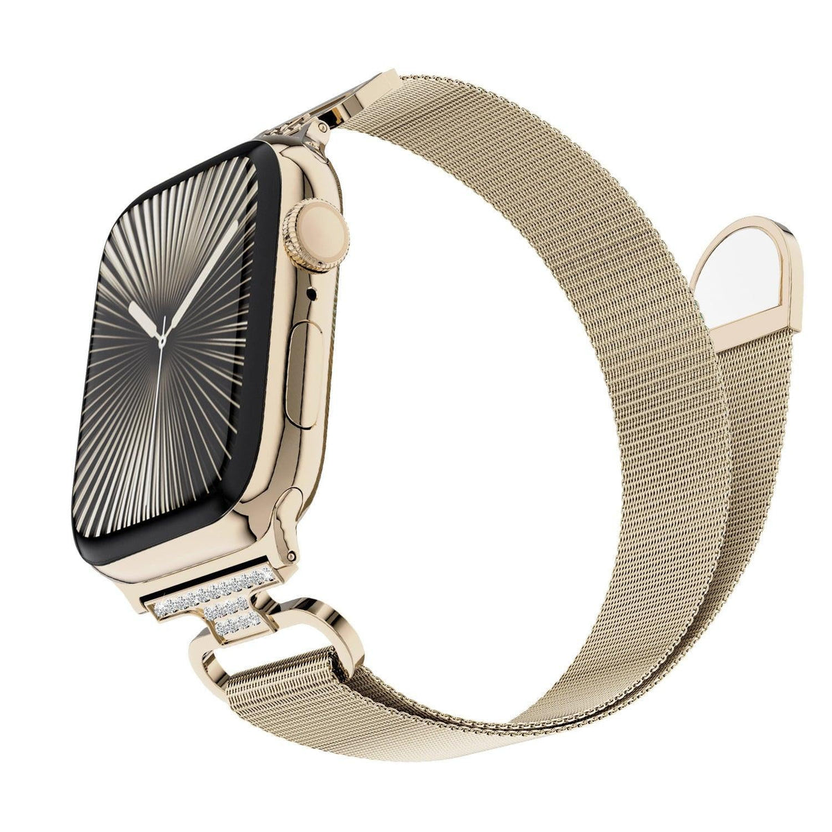 iBandGear Women’s Milanese Band for Apple Watch - Champagne Gold