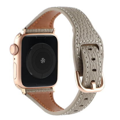 iBandGear Women’s Slim Pebble Leather Band for Apple Watch - detail 8