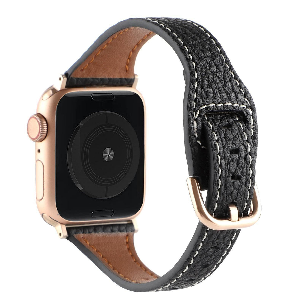 iBandGear Women’s Slim Pebble Leather Band for Apple Watch - detail 12
