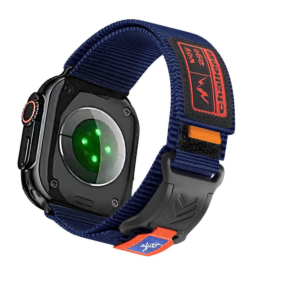 iBandGear Woven Nylon Magnetic Band for Apple Watch Sport - Blue