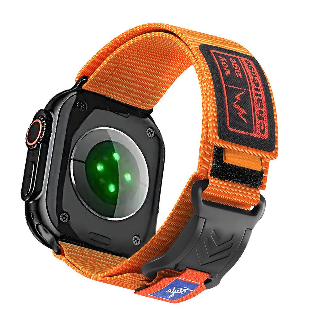 iBandGear Woven Nylon Magnetic Band for Apple Watch Sport - Orange