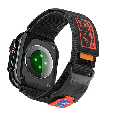 iBandGear Woven Nylon Magnetic Band for Apple Watch Sport - Black