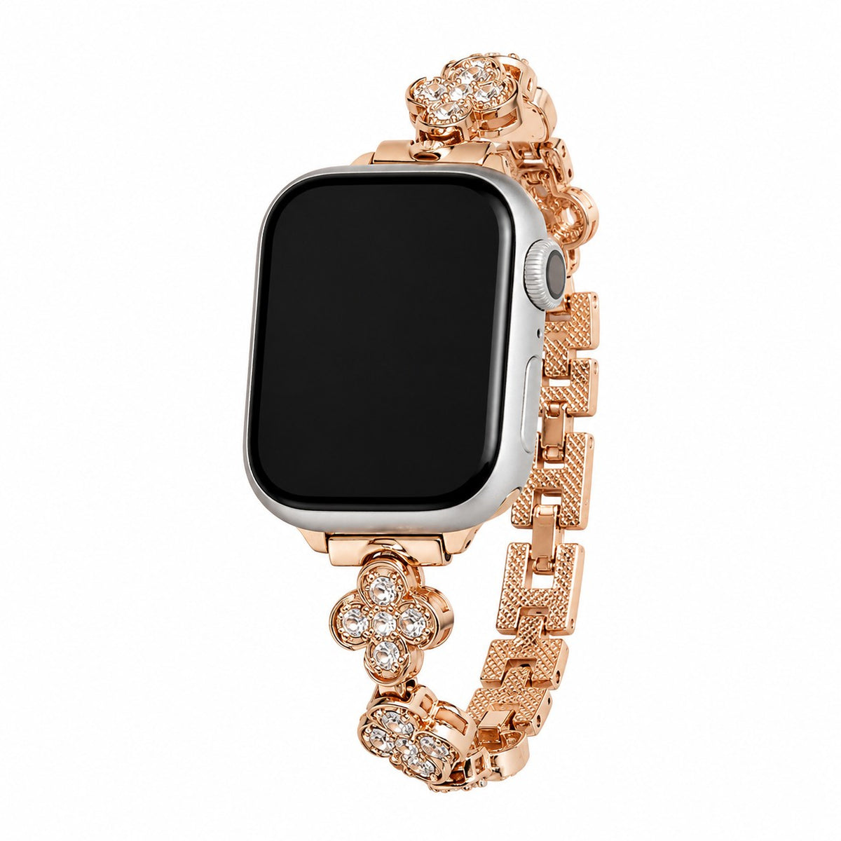 iBandGear Zircon Blossom Bracelet Band for Apple Watch - Rose Gold