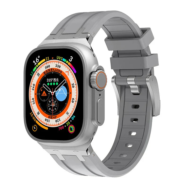 Luxury Mod Silicone Band For Apple Watch